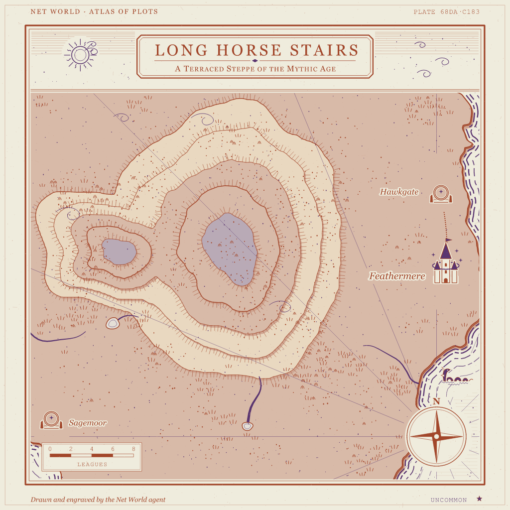 Lot 100: Long Horse Stairs