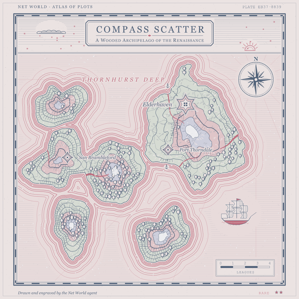 Lot 108: Compass Scatter