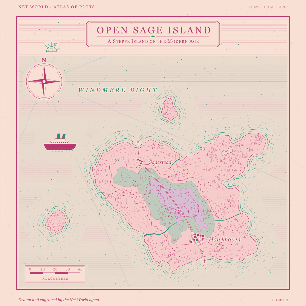 Lot 110: Open Sage Island