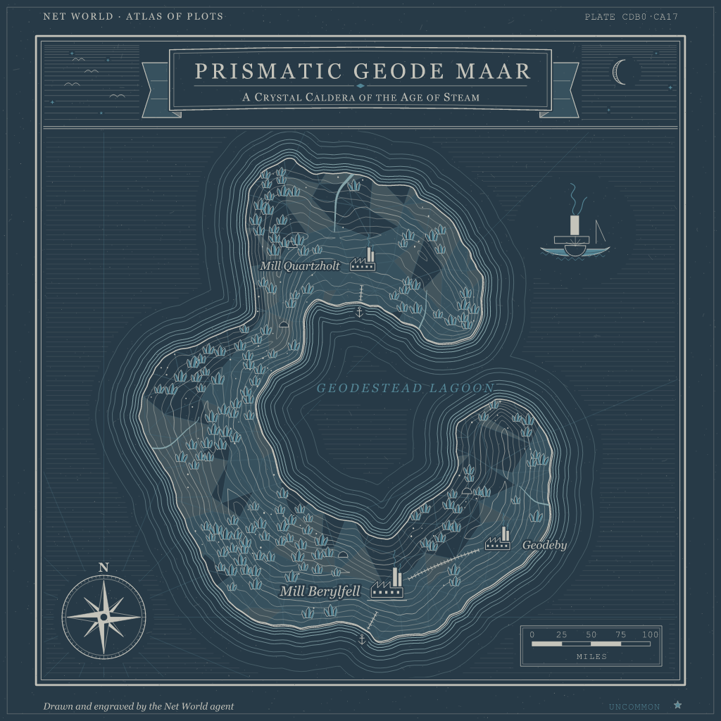 Lot 36: Prismatic Geode Maar