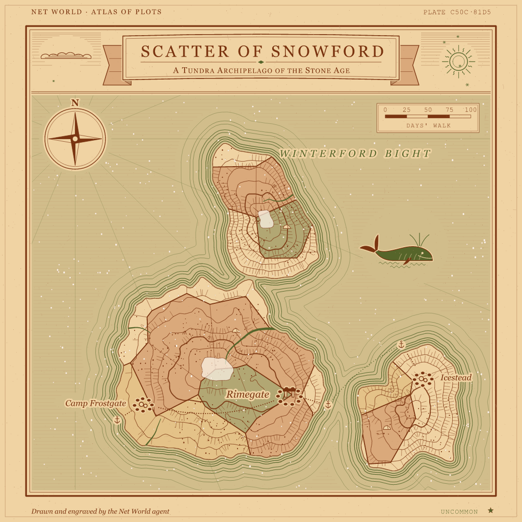 Lot 9: Scatter of Snowford